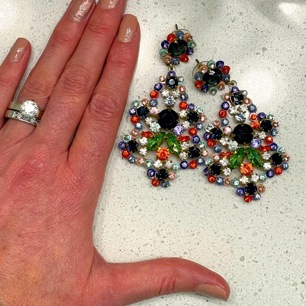 J Crew Elegant Earring drops